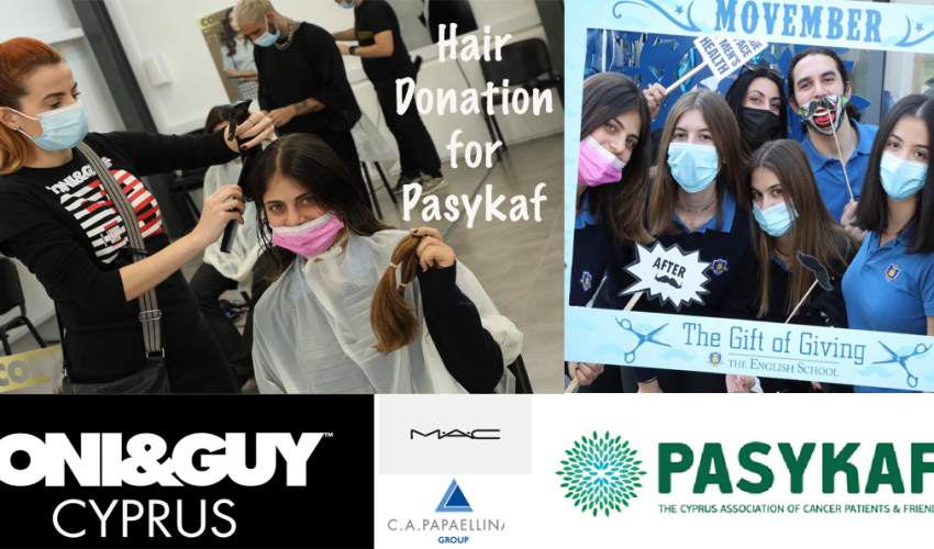 Movember Hair Donation for Pasykaf 